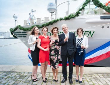 Lüftner Cruises tauft in Amsterdam neues Flaggschiff Amadeus Queen