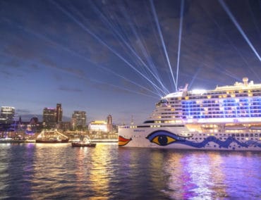 Nach vier Jahren heisst es für AIDA Prima wieder „Moin Hamburg“