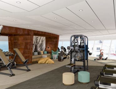 Auf Wohlfühlkurs mit mit dem neuen Sport- und Wellness-Schiff Mein Schiff 1