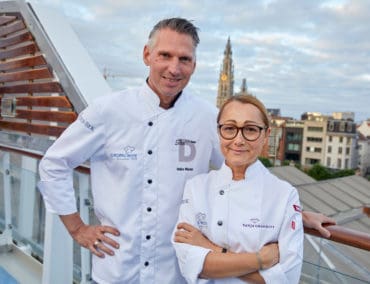 Tanja Grandits und Heiko Nieder beim Gourmetfestival auf der Europa