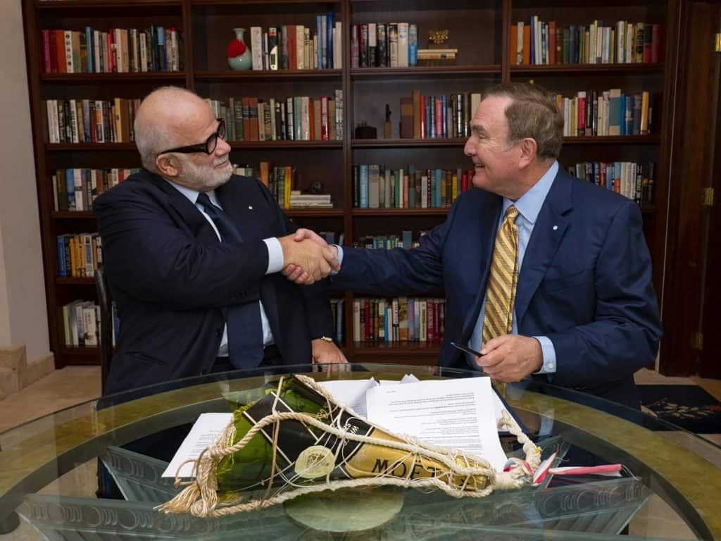 Blicken gemeinsam in eine erfolgreiche Zukunft Manfredi Lefebvre D