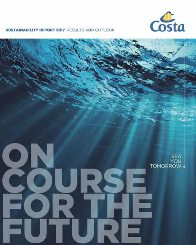 Costa Crociere veröffentlicht Nachhaltigkeitsbericht 2017