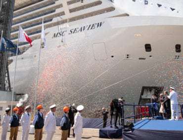 Das grösste jemals in Italien erbaute Kreuzfahrtschiff, wurde heute an MSC Cruises übergeben