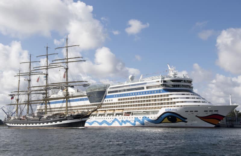 165 Schiffe aus 11 Nationen an 28. Hanse Sail Rostock