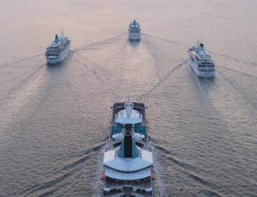 Flottentreffen von MS Amadea, Deutschland, Artania und Albatros