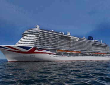 Neues P&O Flaggschiff Iona mit LNG und freiem Blick aufs Meer unterwegs
