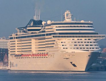 Höhepunkt der Kieler Kreuzfahrtsaison mit Fünffachanlauf