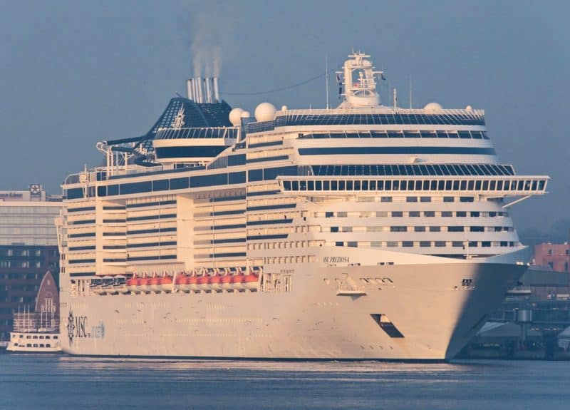Höhepunkt der Kieler Kreuzfahrtsaison mit Fünffachanlauf