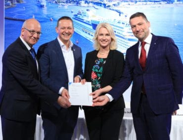 Hafen Rostock soll Landstromanlage für Kreuzfahrtschiffe erhalten