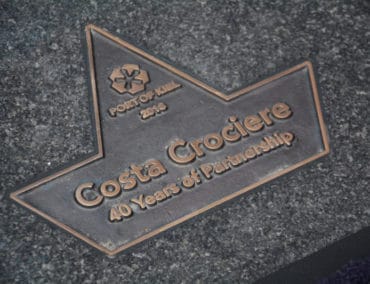 40 Jahre Partnerschaft von Costa Kreuzfahrten und dem Port of Kiel