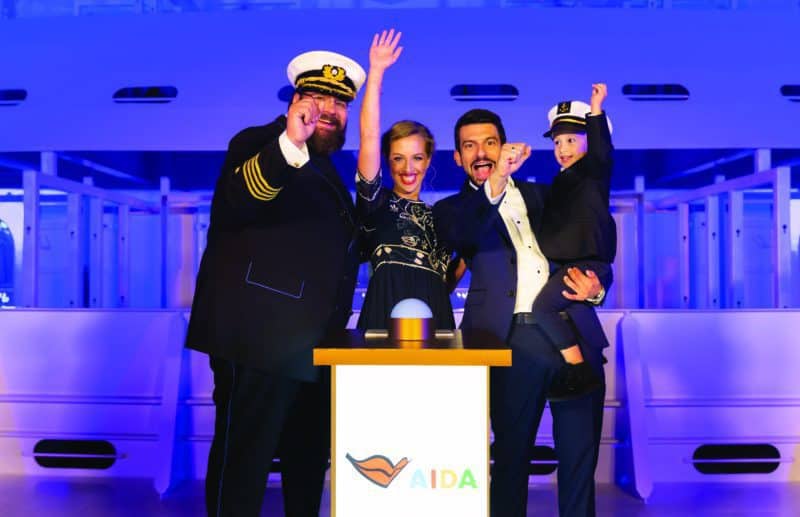 25‘000 feiern die Taufe der AIDA Nova