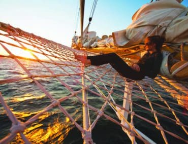 Feinste Küche auf See und Traumferien unter weissen Segeln