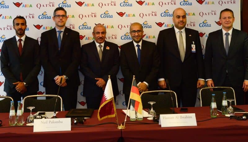 AIDA und Costa wollen Kreuzfahrttourismus in Qatar fördern