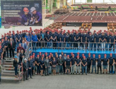 117 Nachwuchskräfte starten bei MV Werften ins Berufsleben