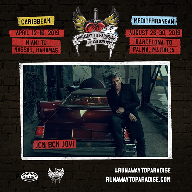 John Bon Jovi rockt auf der Norwegian Jade und Norwegian Pearl