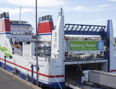 Stena Jutlandica erfolgreich mit Hybridantrieb unterwegs