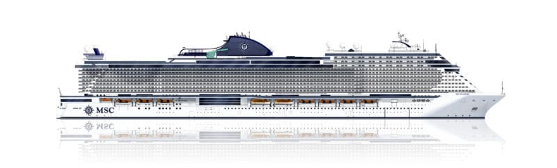 Stahlschitt für die MSC Seashore – erstes Schiff der Seaside EVO Klasse