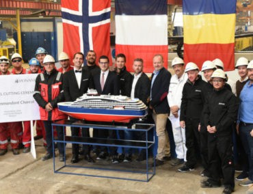 Baubeginn für das neue Polar-Expeditionsschiff Le Commandant Charcot