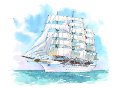 Sea Cloud Spirit startet Ende April zur Jungfernfahrt