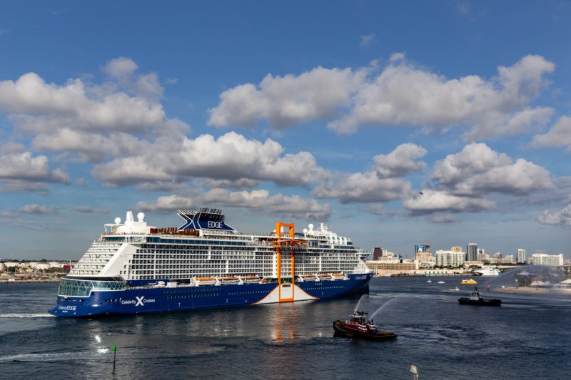 Celebrity Cruises feiert die Ankunft der Celebrity Edge
