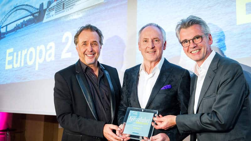 MS Europa 2 zum 6. Mal in Folge für gastronomisches Konzept ausgezeichnet
