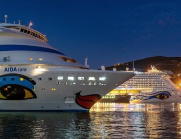 AIDA Nova und AIDA Cara gemeinsam in Teneriffa