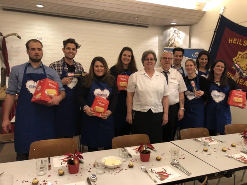 Costa Schweiz Team bekochte hilfsbedürftige Personen