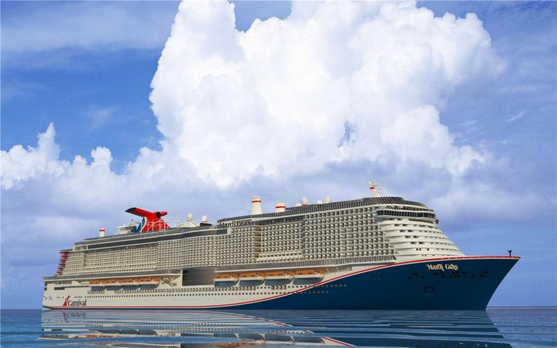 Carnival nennt Neubau wie das Ur-Schiff – Mardi Gras