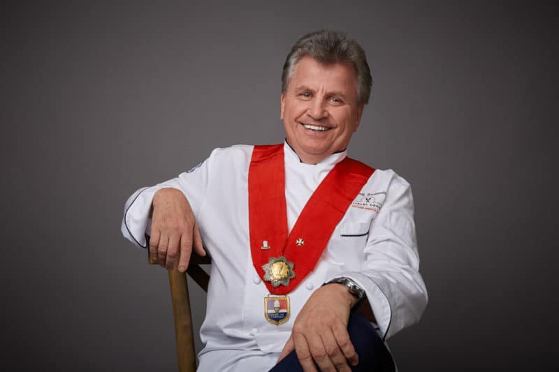 Kreuzfahrten mit Holland America Master Chef, Haubenkoch und Meilleur Cuisinier Rudi Sodamin