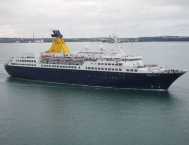 Saga Pearl 2 kehrt ein letztes Mal an ihren Geburtsort Hamburg zurück