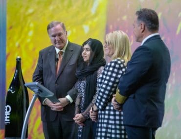 Nobelpreisträgerin Malala Yousafzai taufte die neue Celebrity Edge