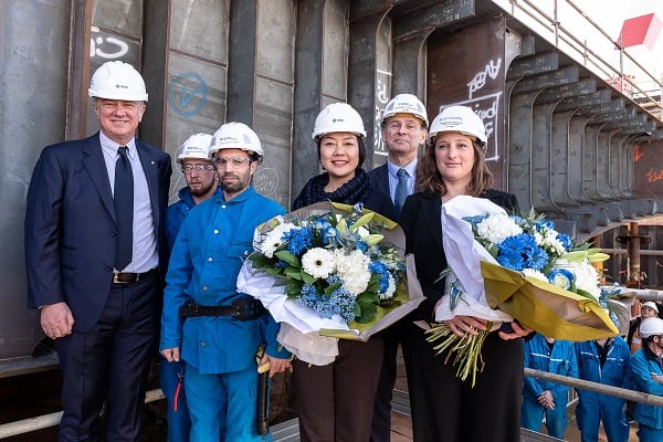 Werft übergibt die MSC Bellissima an MSC Kreuzfahrten