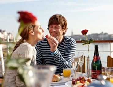 Flussreisen Special von A-Rosa zum Valentins-Tag