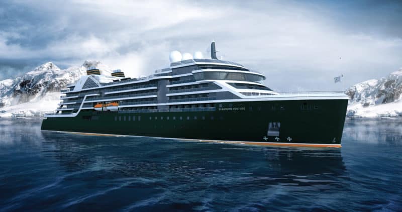 Expeditionsschiff Seabourn Venture sticht 2021 erstmals in See