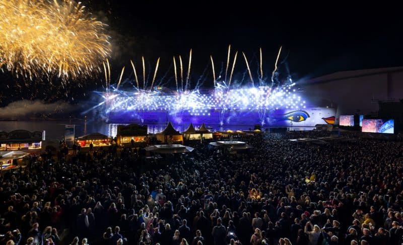 Live Entertainment Award für AIDA Nova Schiffstaufe