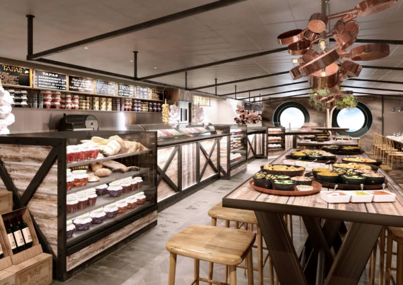 Hola! Tapas Bar wird auch an Bord der MSC Meraviglia und MSC Grandiosa eröffnet