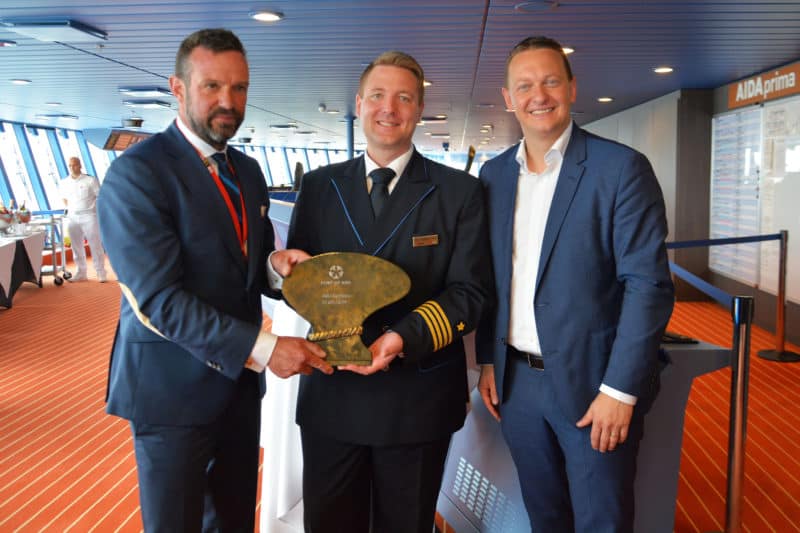 60 Anläufe von vier AIDA-Schiffen in dieser Kreuzfahrtsaison in Kiel