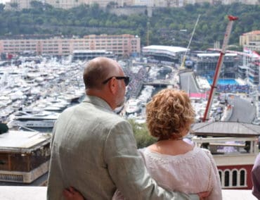 Mit der Silver Shadow in der ersten Reihe beim Monaco Grand Prix 2019