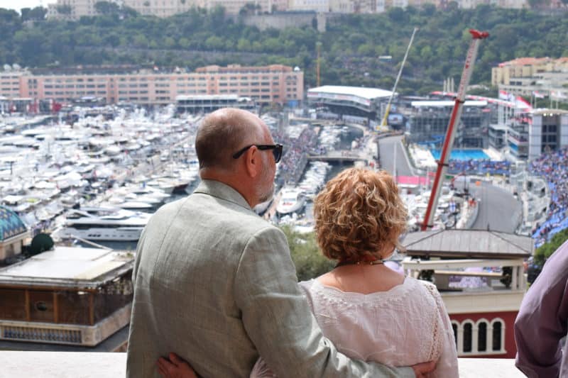 Mit der Silver Shadow in der ersten Reihe beim Monaco Grand Prix 2019