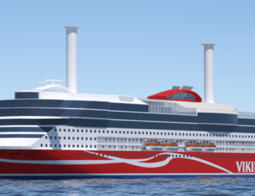 Klimafreundliche Kreuzfahrt-Fähre Viking Glory auf Kiel gelegt