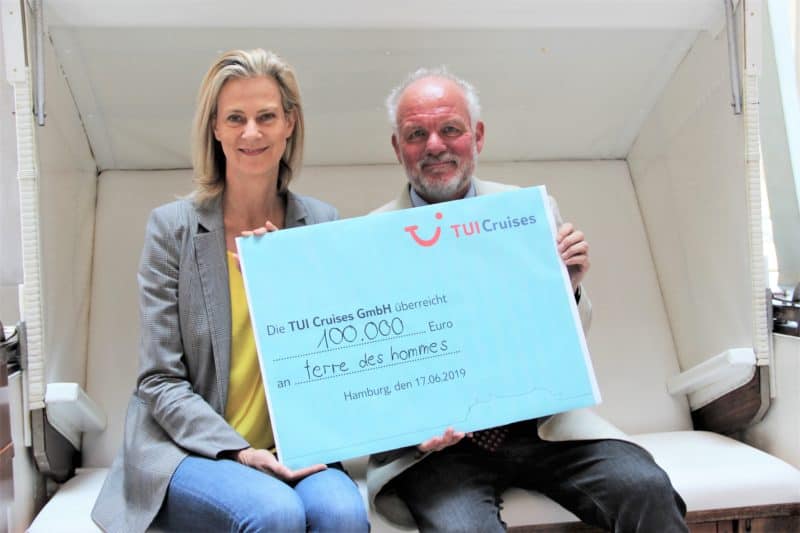 TUI Cruises unterstützt terre des hommes-Projekt gegen Plastikmüll