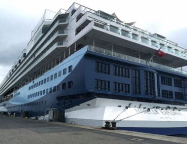 Erstanlauf der Marella Explorer in Kiel