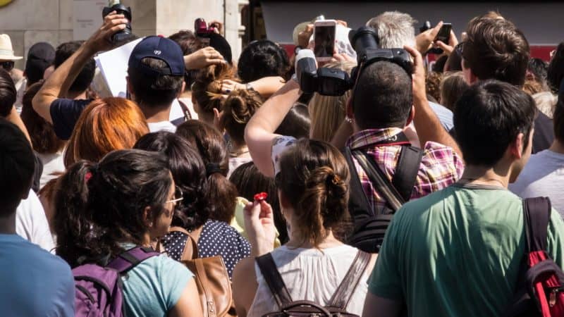 Overtourism hält Touristen nicht vom Reisen ab