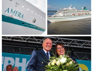 Die Prinzessin ist getauft – Phoenix Familie heisst die MS Amera willkommen