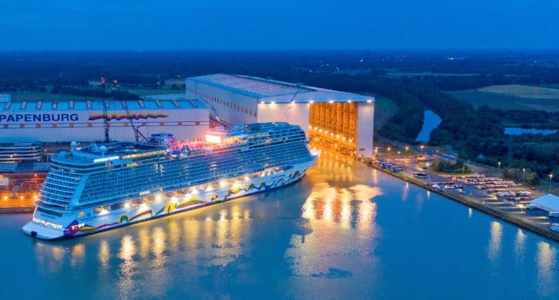 Meyer Werft hat 2019 395 neue Mitarbeiter eingestellt und drei Schiffe abgeliefert
