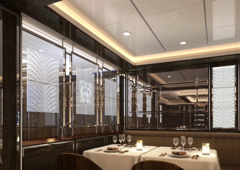 Kristallkunstwerke von Lalique an Bord der Silver Moon und Silver Shadow