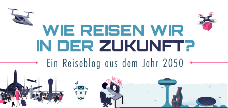 Reisen in der Zukunft – Luxushotels unter Wasser, Drohnentaxi, Gepäckroboter