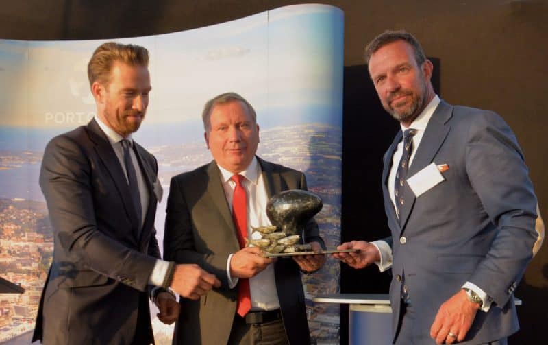 Norbert Brackmann mit dem Kieler Hafenpreis 2019 ausgezeichnet