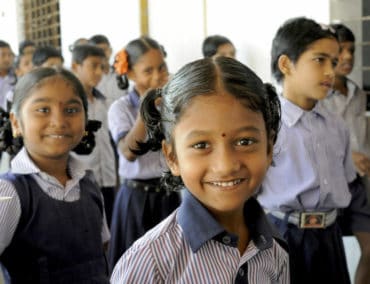 Im Schnellzugstempo vorwärts: AIDA baut zwei weitere Schulen in Indien