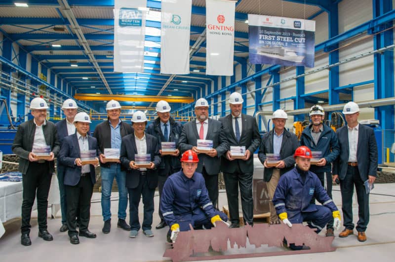 MV Werften startet Bau des zweiten Kreuzfahrtschiffes für Dream Cruises